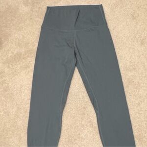 Green athletic leggings